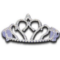 Hooked Heart Tiara (3" High)